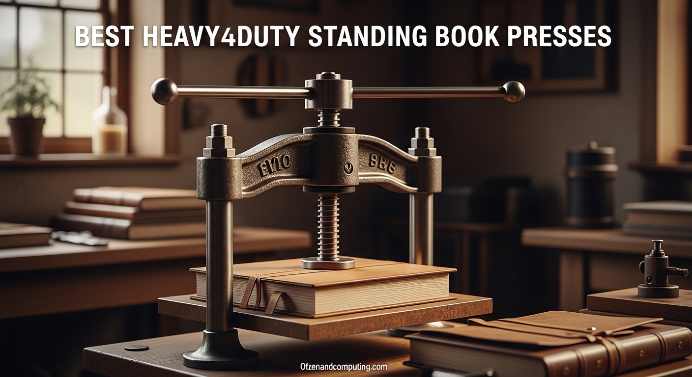 Best Heavy-Duty Standing Book Presses