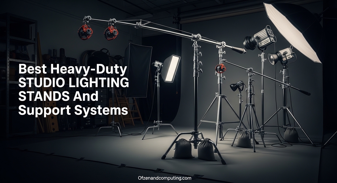 Best Heavy-Duty Studio Lighting Stands and Support Systems