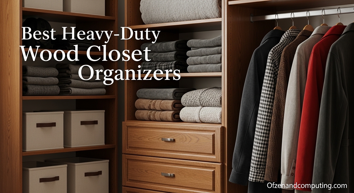 Best Heavy-Duty Wood Closet Organizers