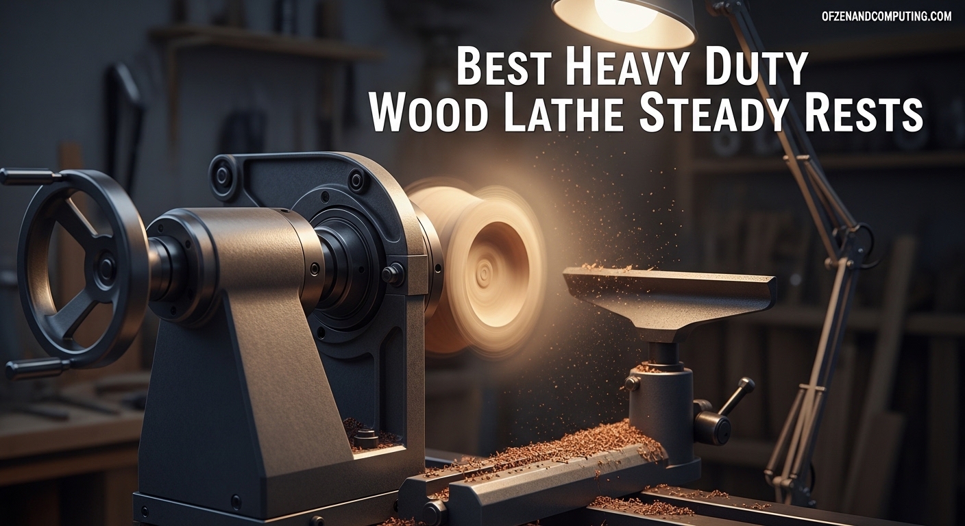 Best Heavy-Duty Wood Lathe Steady Rests