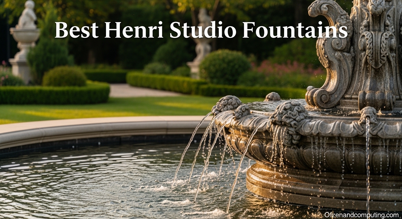 Best Henri Studio Fountains