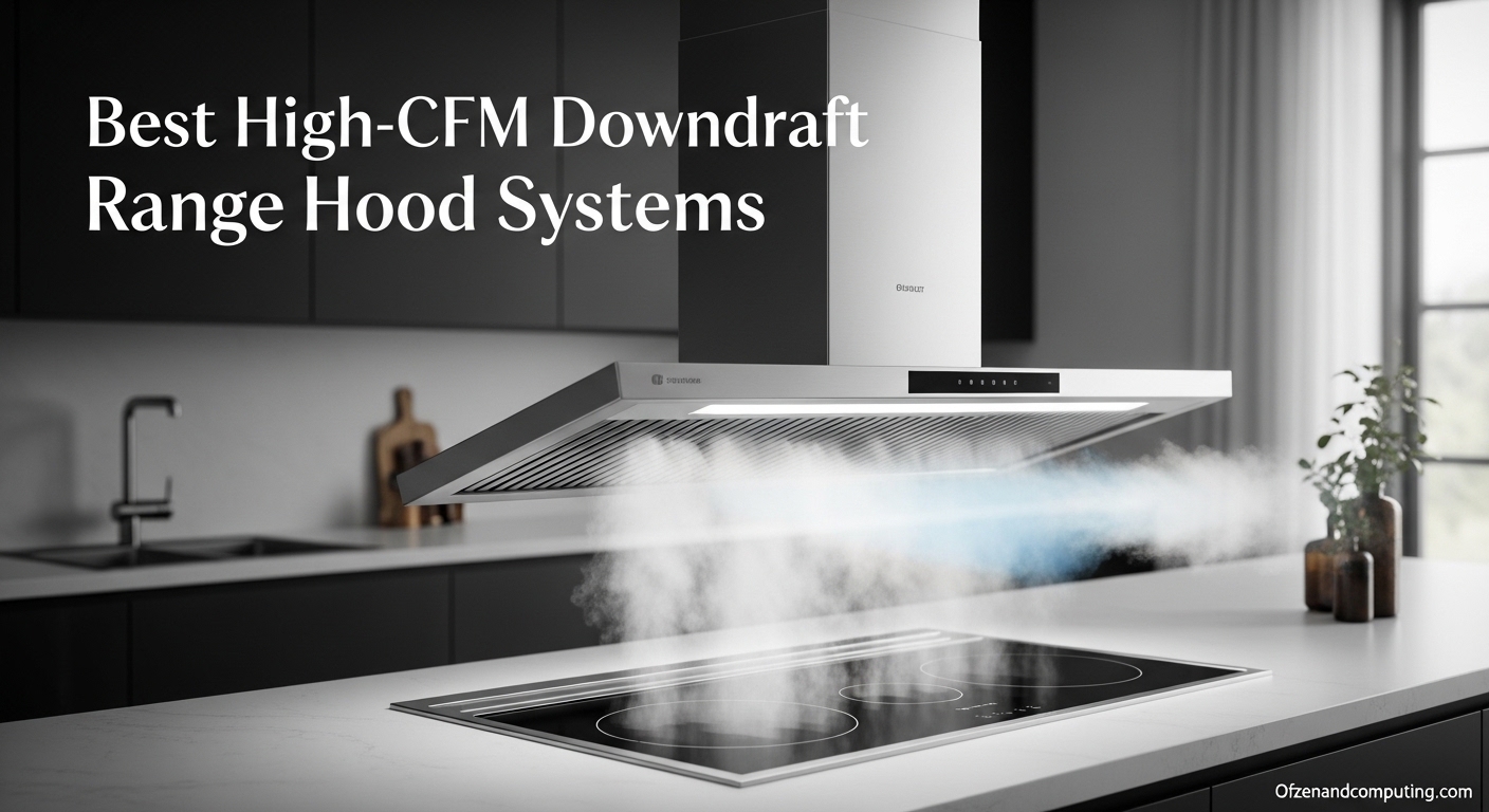 Best High-CFM Downdraft Range Hood Systems