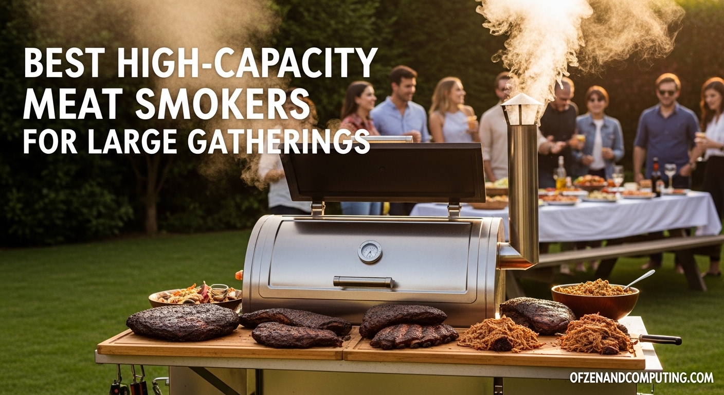 Best High-Capacity Meat Smokers for Large Gatherings