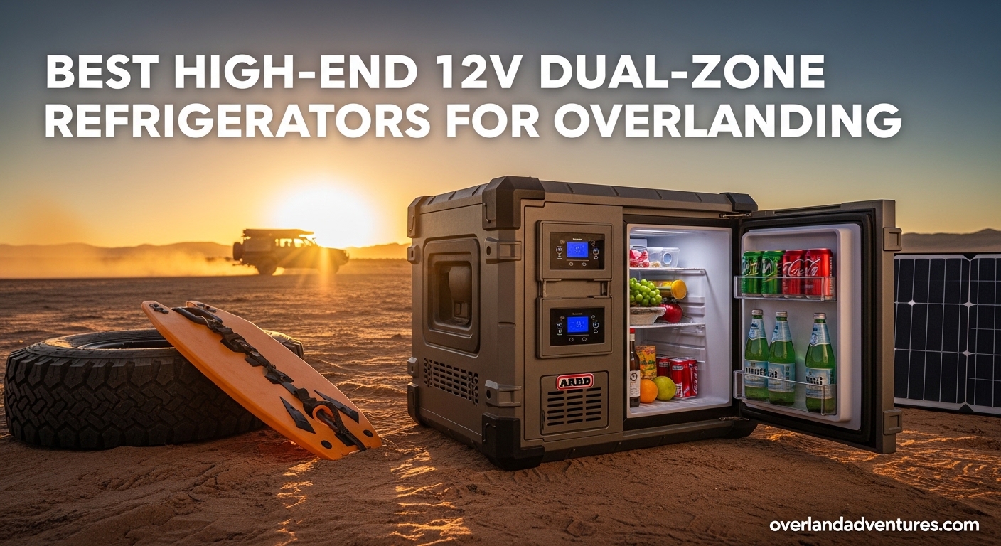 Best High-End 12V Dual-Zone Refrigerators for Overlanding