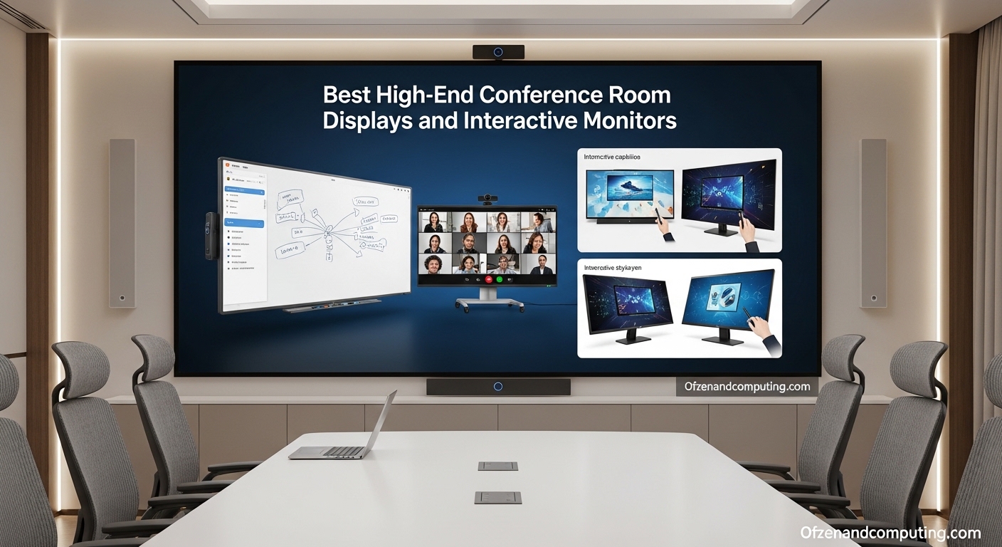 Best High-End Conference Room Displays and Interactive Monitors