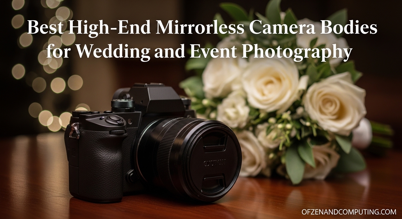 Best High-End Mirrorless Camera Bodies for Wedding and Event Photography