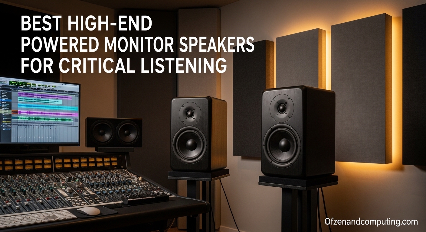 Best High-End Powered Monitor Speakers for Critical Listening