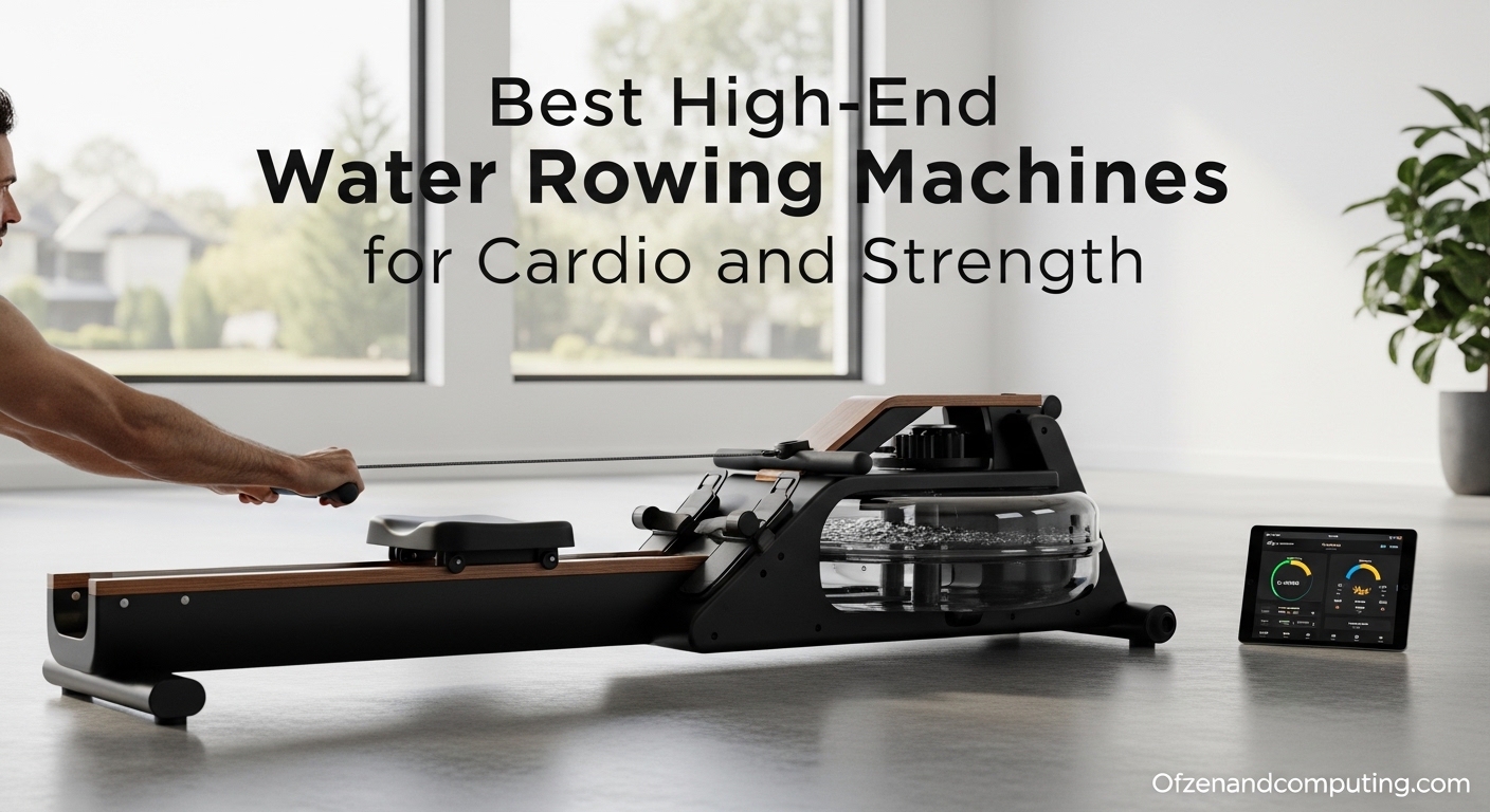 Best High-End Water Rowing Machines for Cardio and Strength