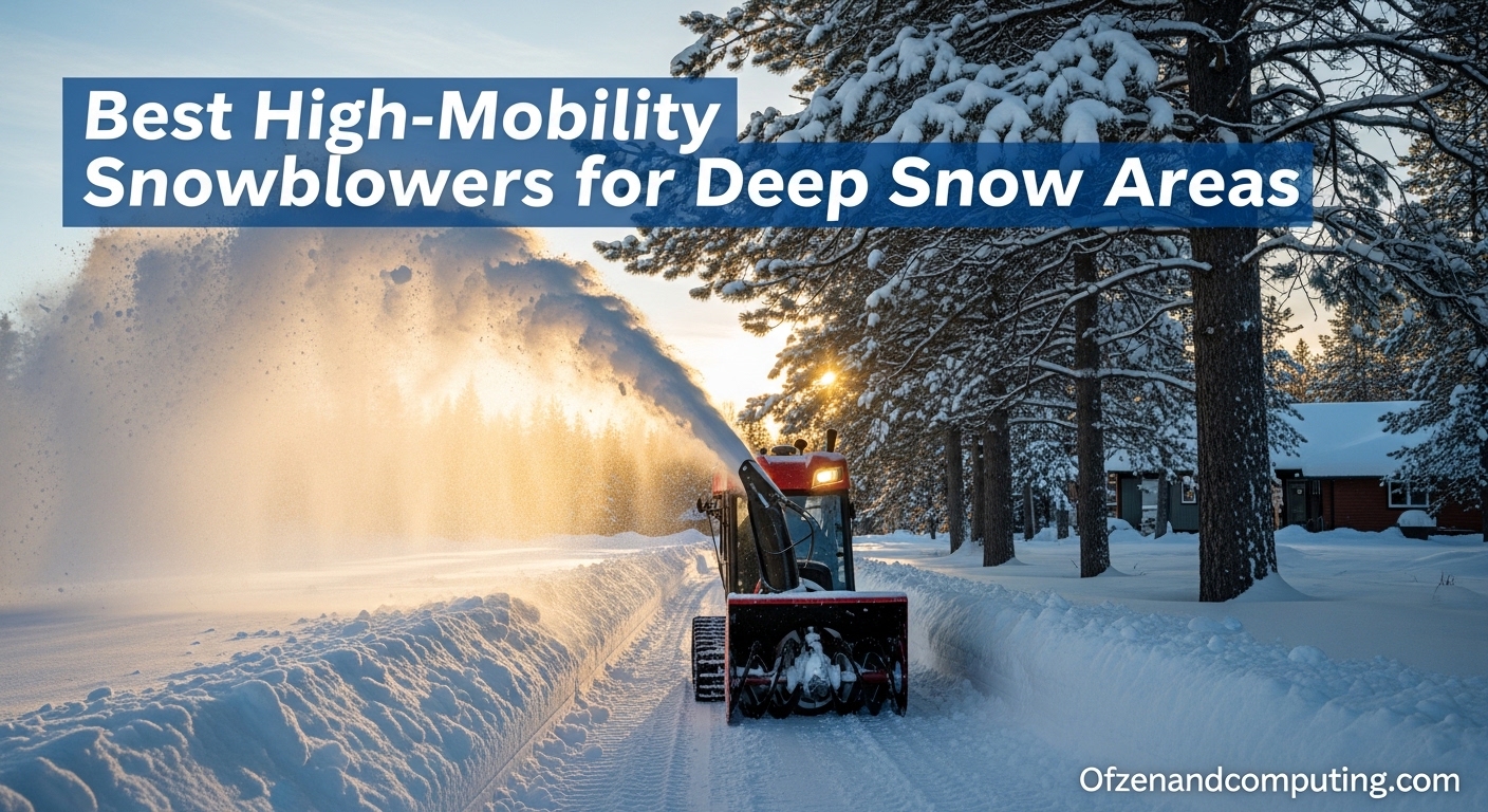 Best High-Mobility Snowblowers for Deep Snow Areas