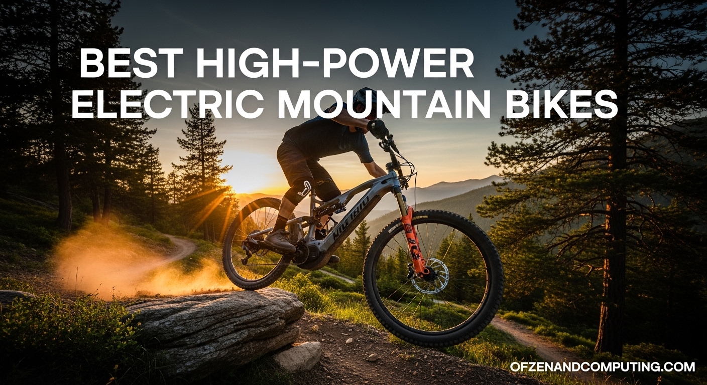Best High-Power Electric Mountain Bikes