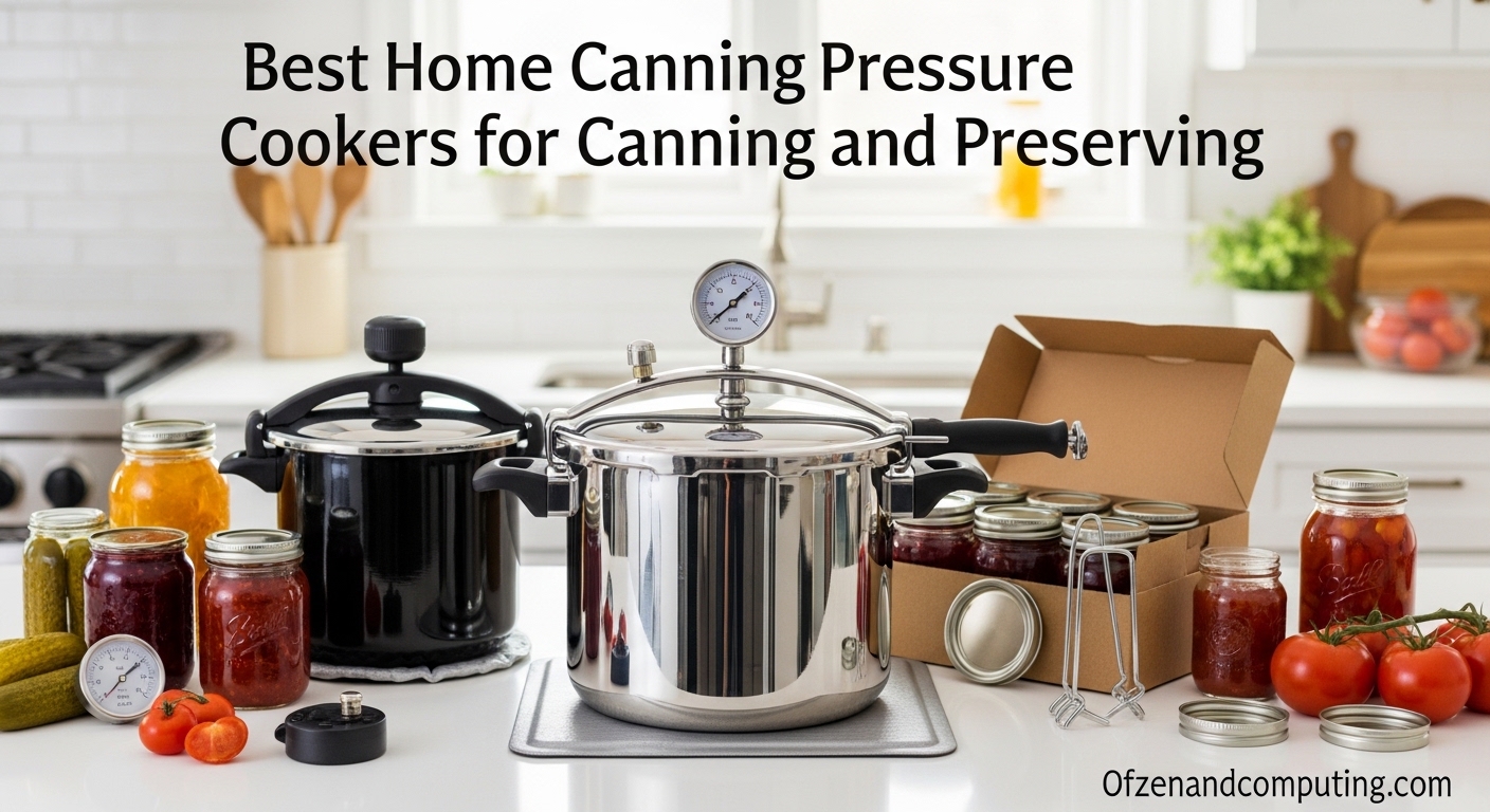 Best Home Canning Pressure Cookers for Canning and Preserving