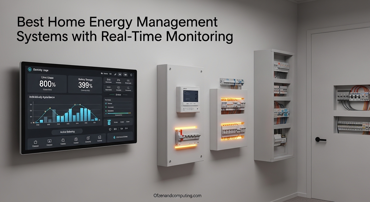 Best Home Energy Management Systems with Real-Time Monitoring
