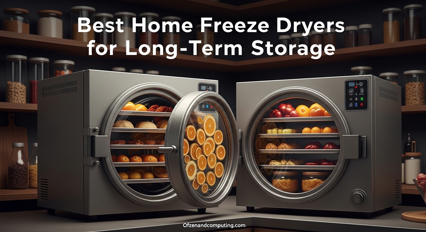 Best Home Freeze Dryers for Long-Term Storage