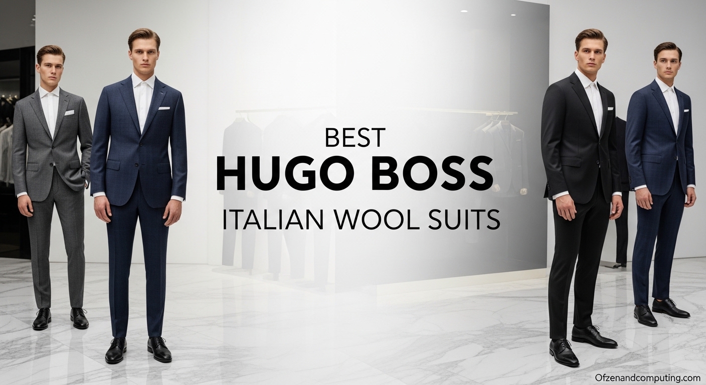 Best Hugo Boss Italian Wool Suits