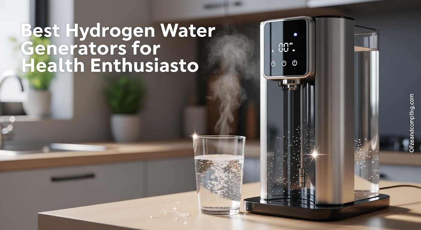 Best Hydrogen Water Generators for Health Enthusiasts