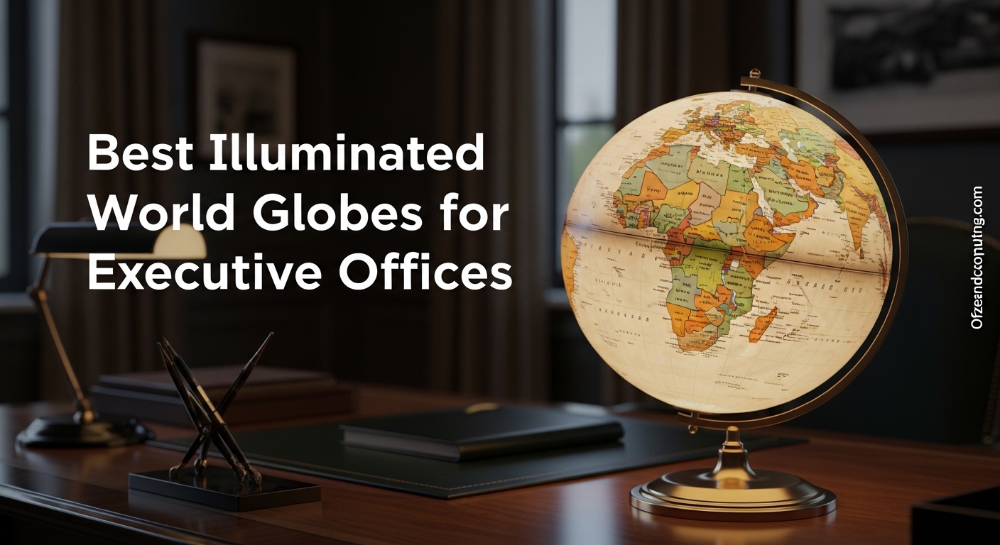 Best Illuminated World Globes for Executive