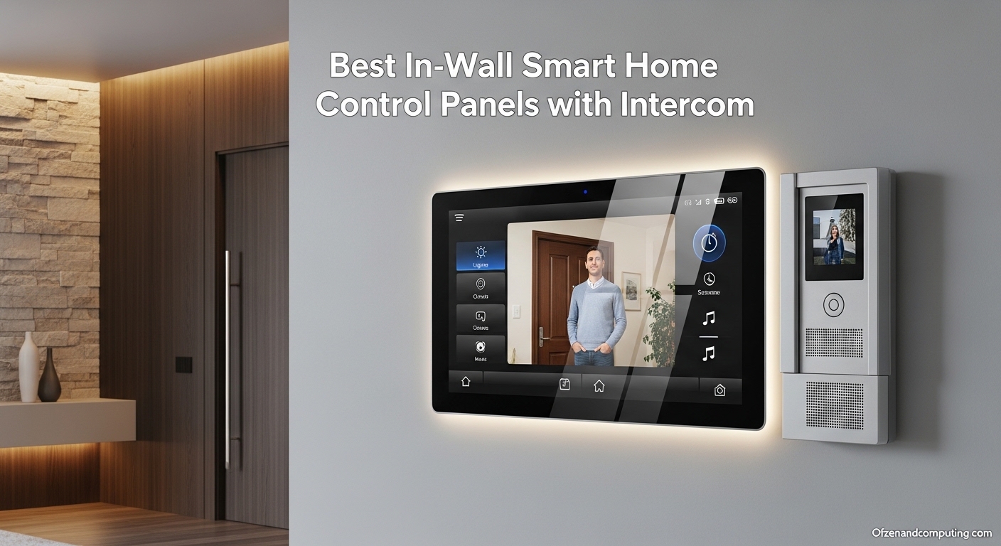 Best In-Wall Smart Home Control Panels with Intercom