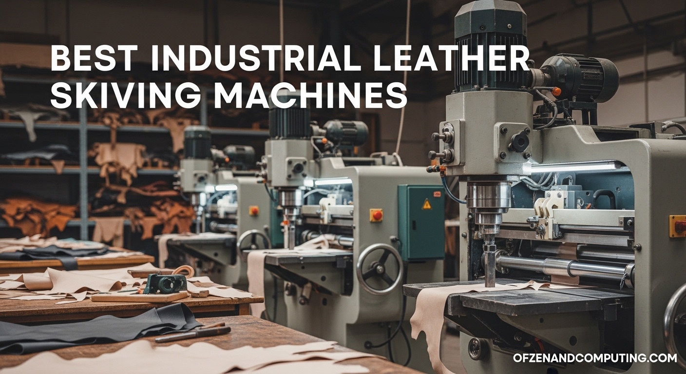 Best Industrial Leather Skiving Machines