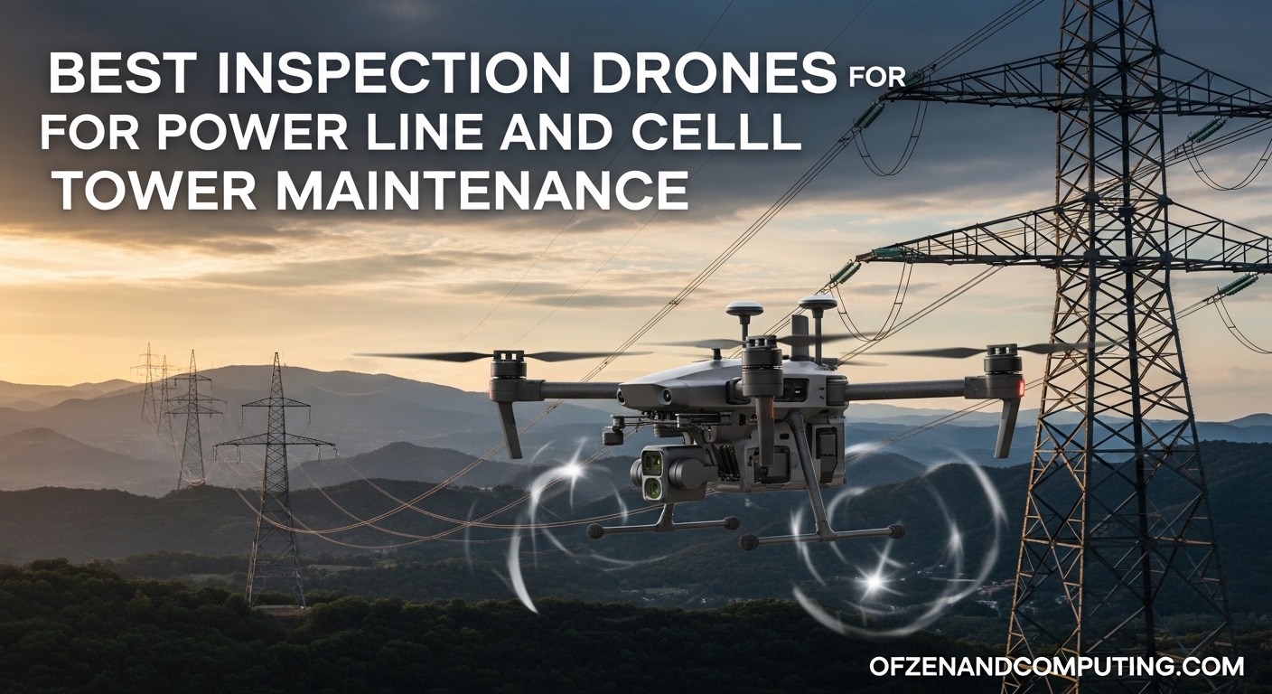 Best Inspection Drones for Power Line and Cell Tower Maintenance