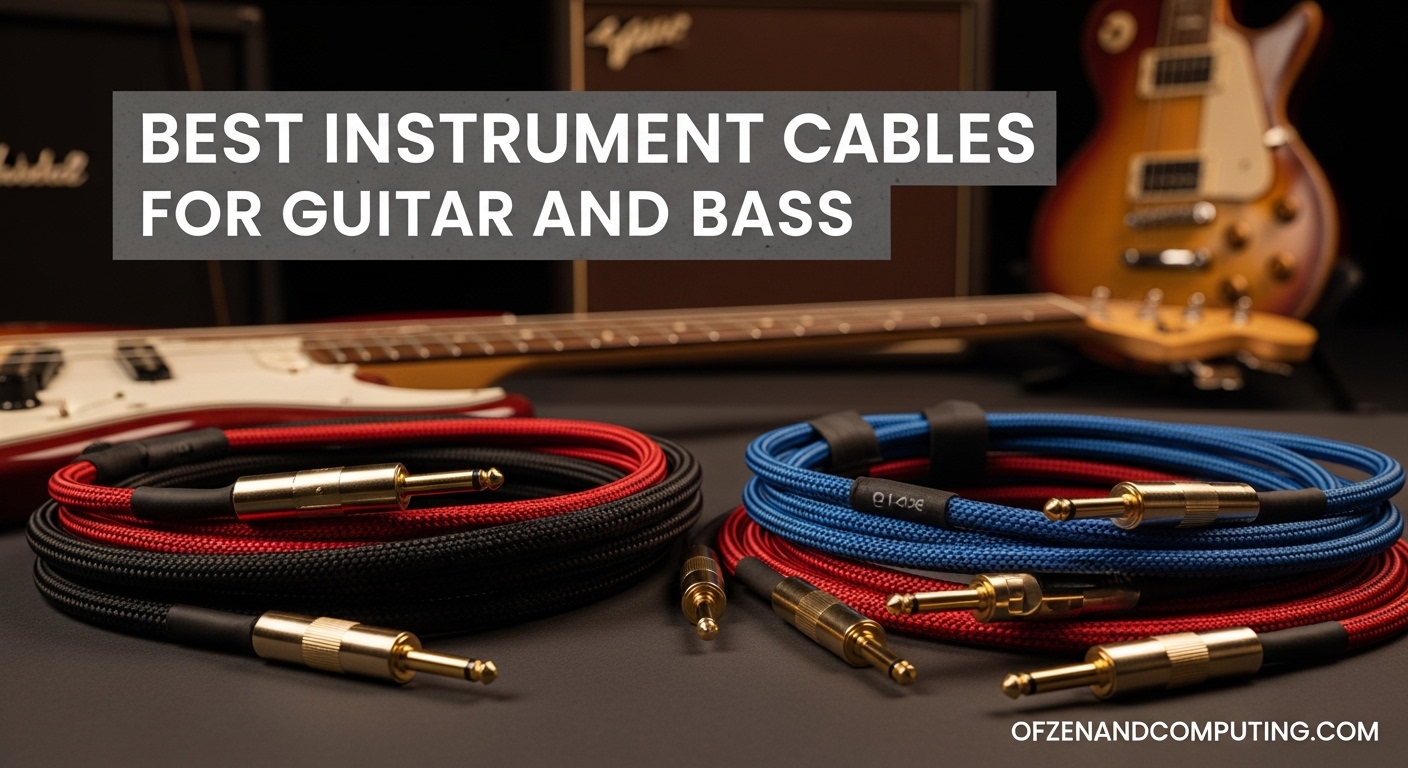 Best Instrument Cables for Guitar and Bass