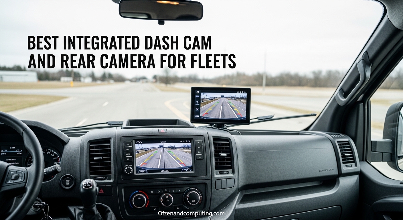 Best Integrated Dash Cam and Rear Camera for Fleets