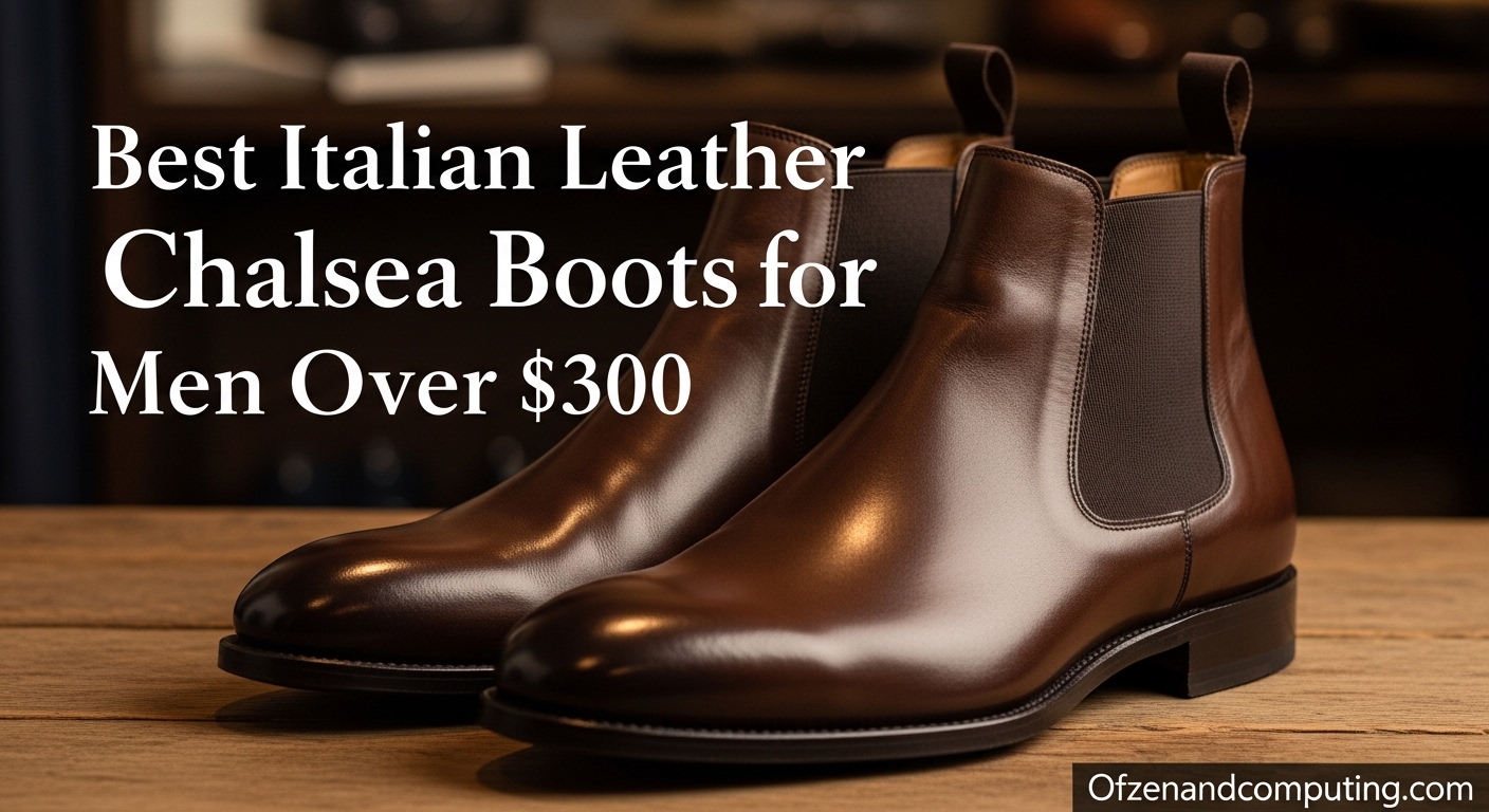 Best Italian Leather Chelsea Boots for Men Over $300