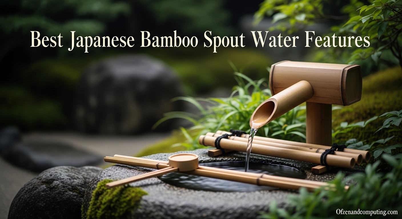 Best Japanese Bamboo Spout Water Features