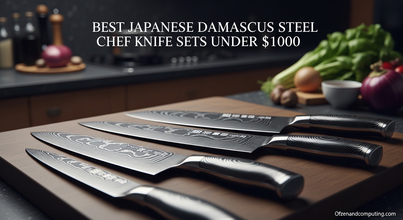 Best Japanese Damascus Steel Chef Knife Sets Under $1000