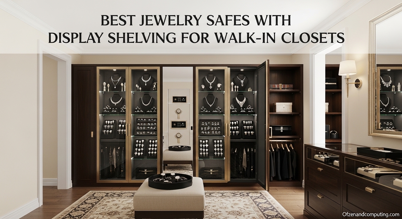 Best Jewelry Safes with Display Shelving for Walk-In Closets