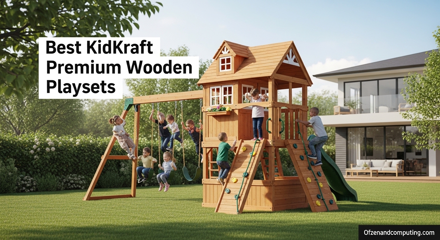 Best KidKraft Premium Wooden Outdoor Playsets