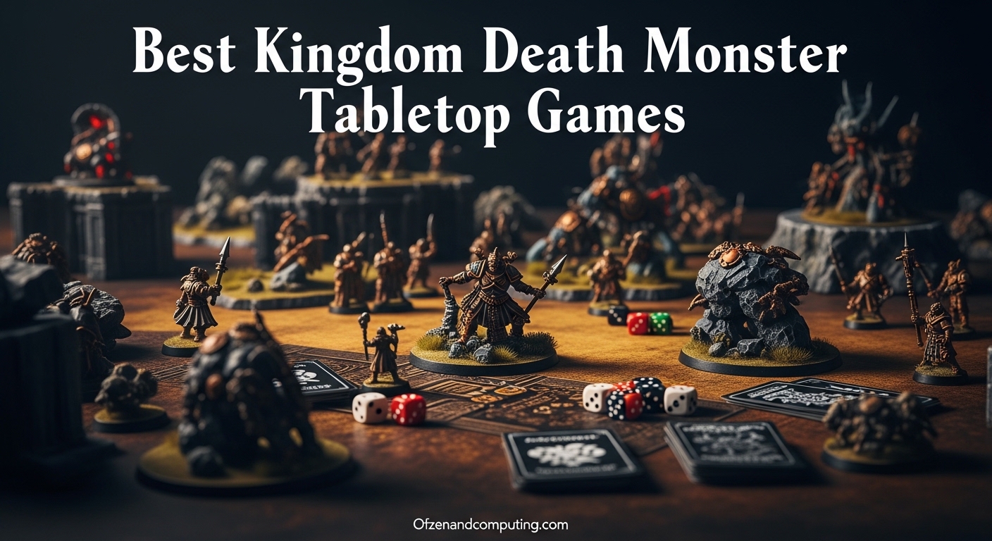 Best Kingdom Death Monster Tabletop Games