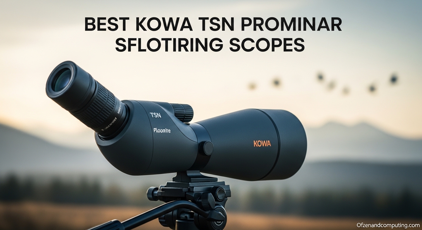 Best Kowa TSN Prominar Fluorite Spotting Scopes