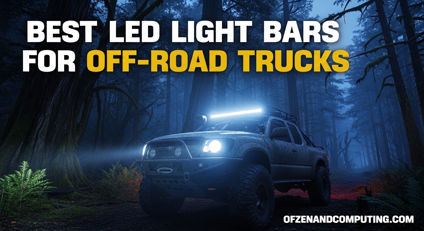 Best LED Light Bars for Off-Road Trucks