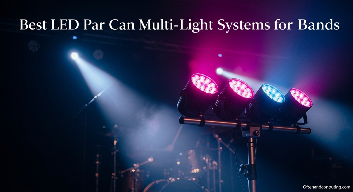 Best LED Par Can Multi-Light Systems for Bands