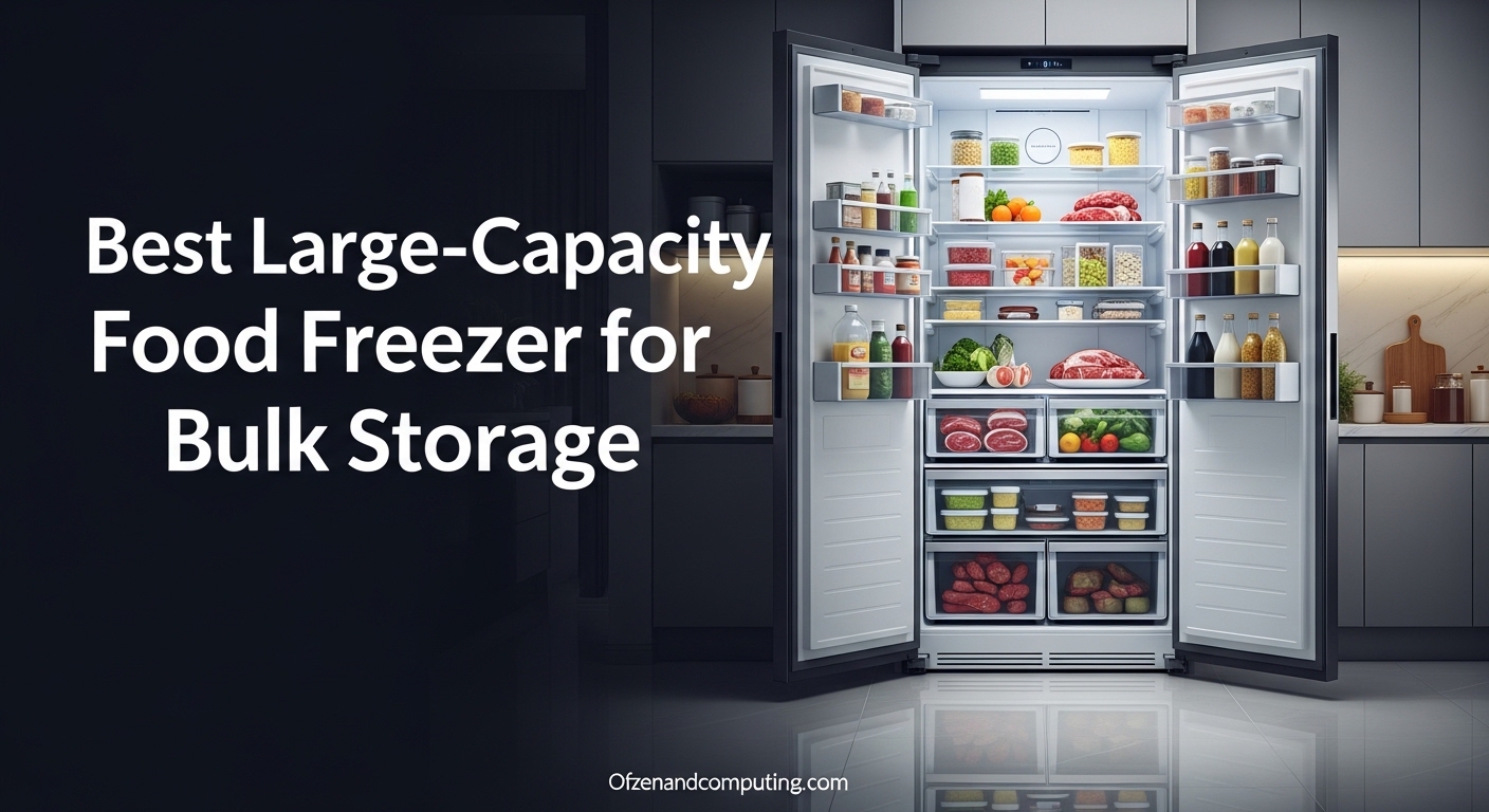 Best Large-Capacity Food Freezer for Bulk Storage