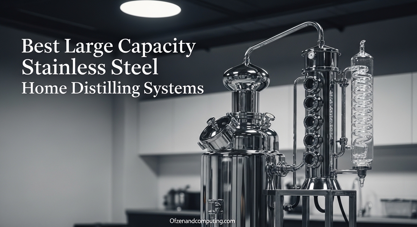 Best Large Capacity Stainless Steel Home Distilling Systems