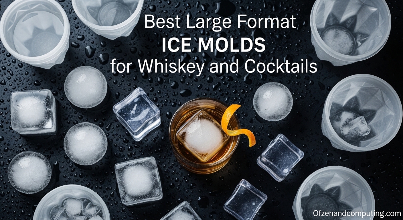 Best Large Format Ice Molds for Whiskey and Cocktails