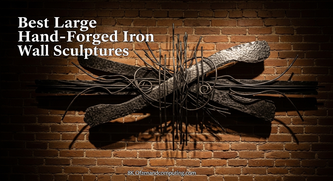 Best Large Hand-Forged Iron Wall Sculptures