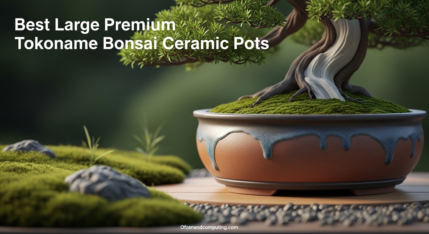 Best Large Premium Tokoname Bonsai Ceramic Pots