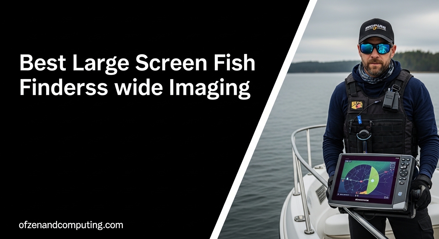 Best Large Screen Fish Finders with Side Imaging