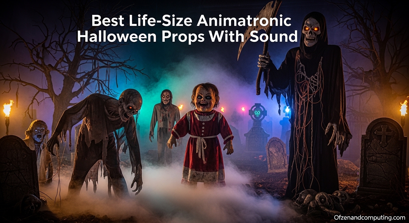 Best Life-Size Animatronic Halloween Props With Sound