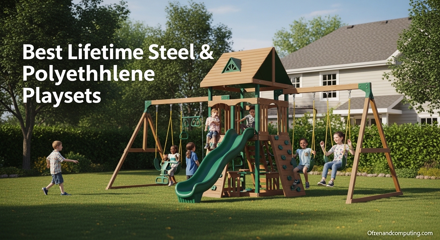 Best Lifetime Steel & Polyethylene Playsets