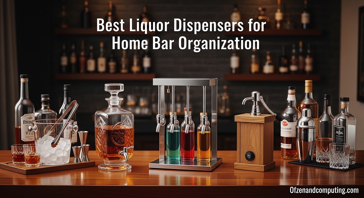 Best Liquor Dispensers for Home Bar Organization