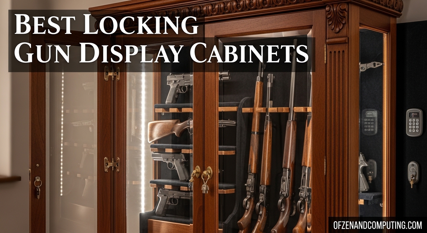 Best Locking Gun Display Cabinets