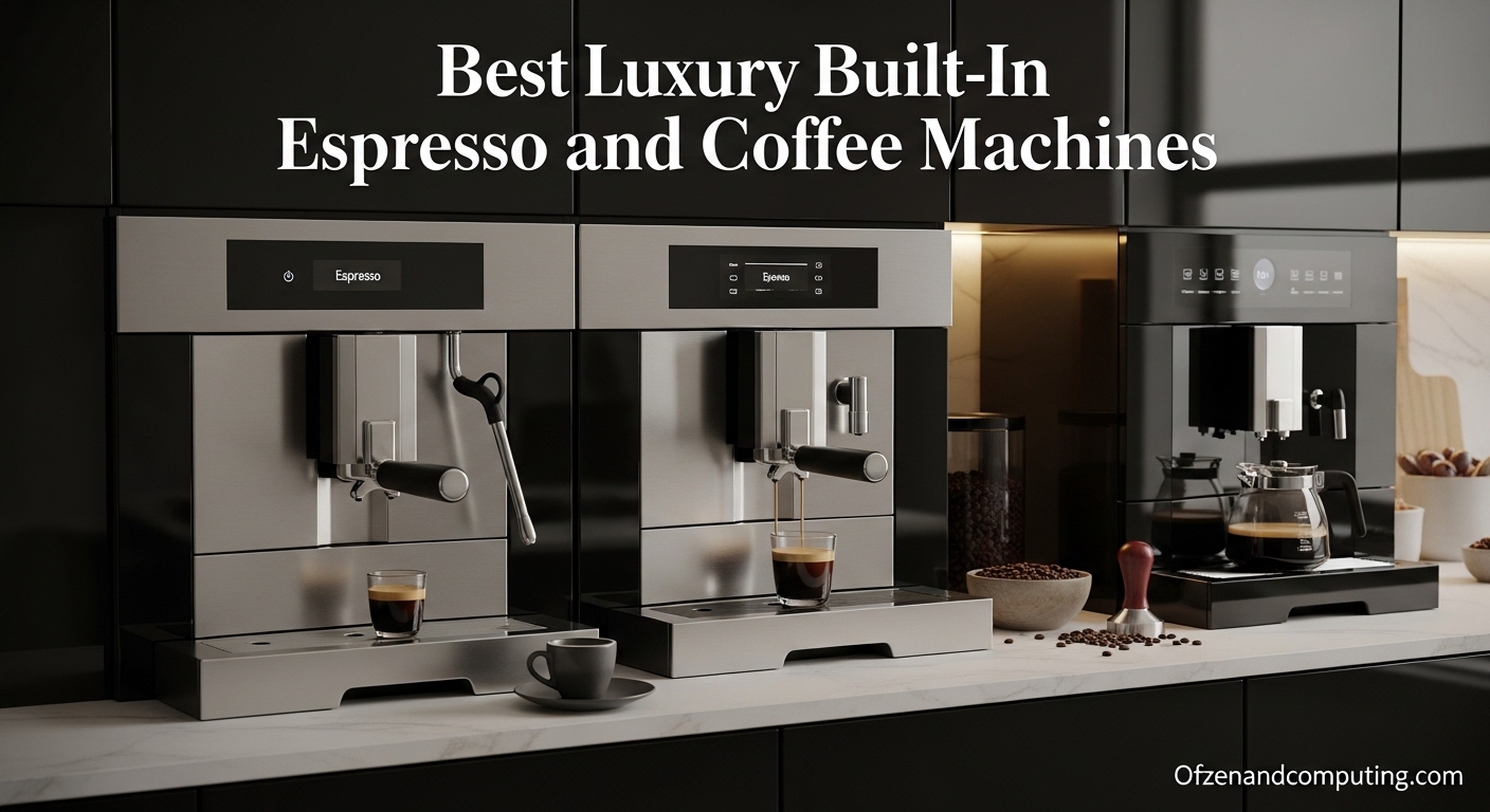 Best Luxury Built-In Espresso and Coffee Machines