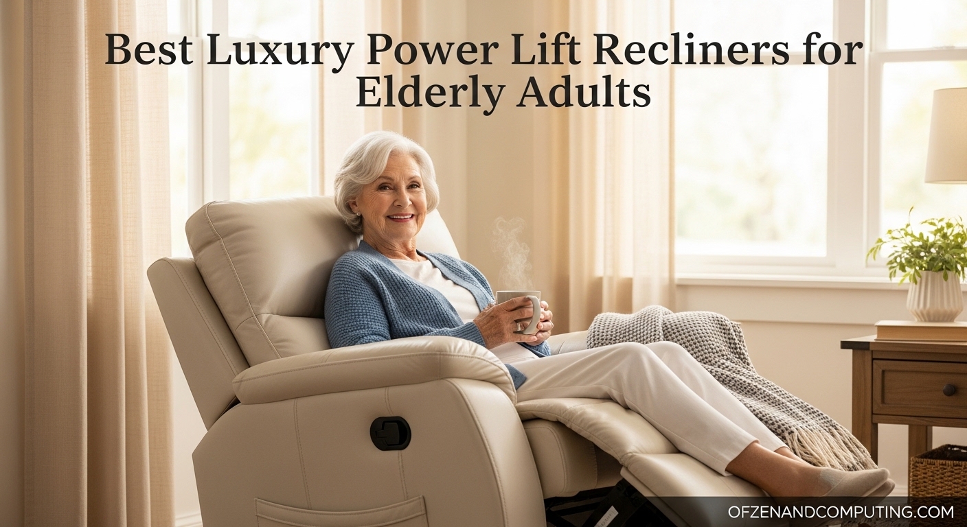 Best Luxury Power Lift Recliners for Elderly Adults