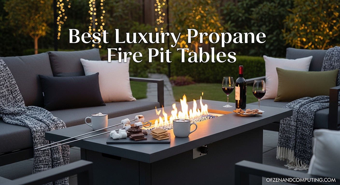 Best Luxury Propane Fire Pit Tables