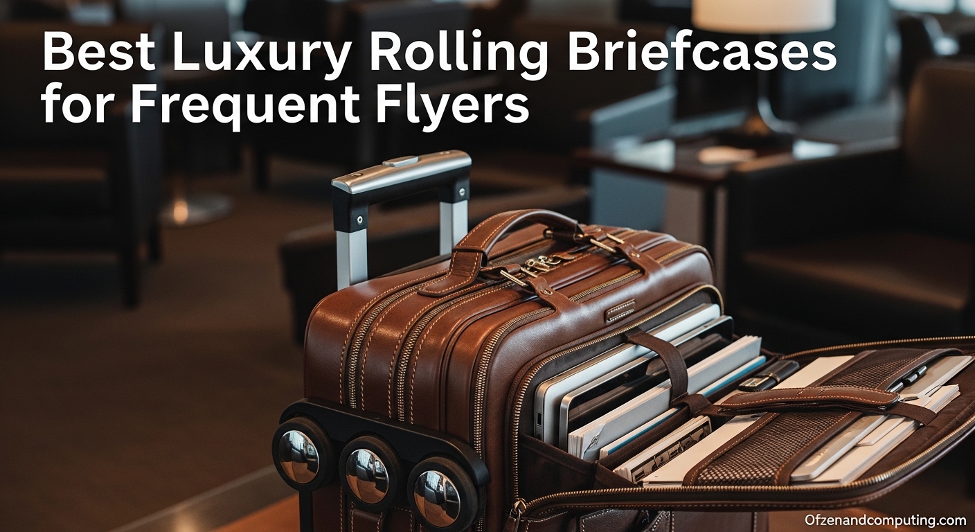 Best Luxury Rolling Briefcases for Frequent Flyers