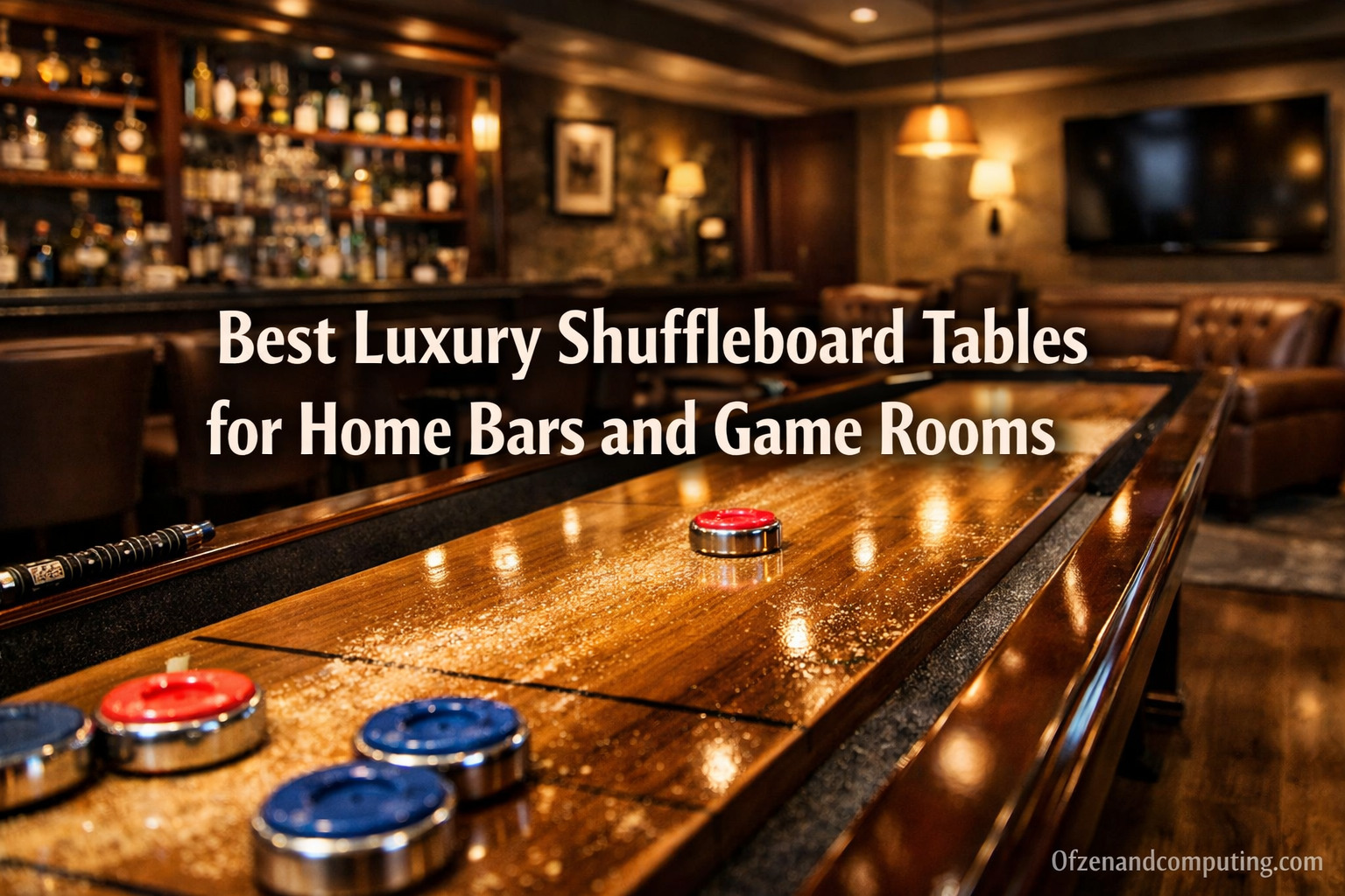 Best Luxury Shuffleboard Tables for Home Bars and Game Rooms
