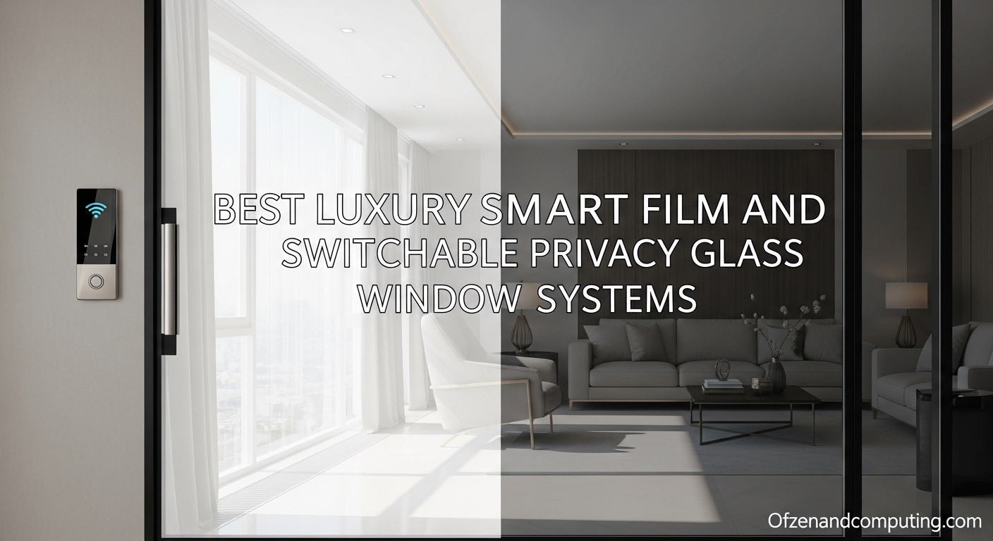 Best Luxury Smart Film and Switchable Privacy Glass Window Systems
